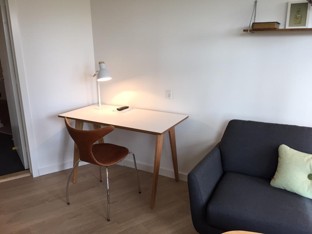 Juniorsuite med udsigt til have