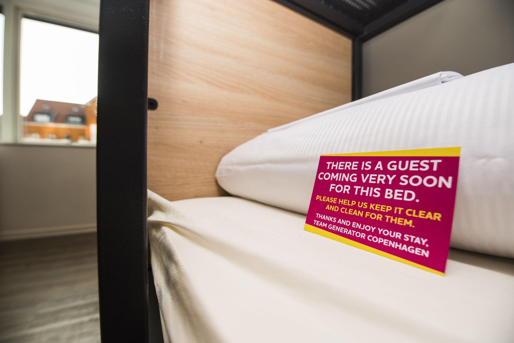 Bed in een Slaapzaal met 6 Bedden