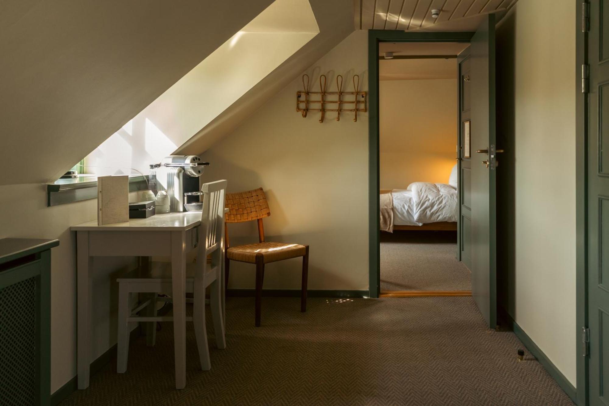 Familiesuite med udsigt til haven