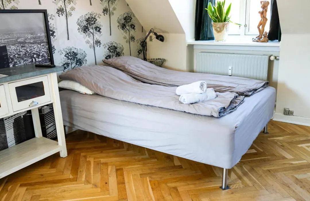 Cosy Room In Residential Part Of Copenhagen, With Free Street Parking And Shared Bathroom-1