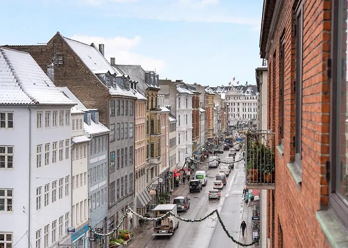 Boutique Sanders Monarch - Charming One-Bedroom Apartment With Two Balconies Copenhaga